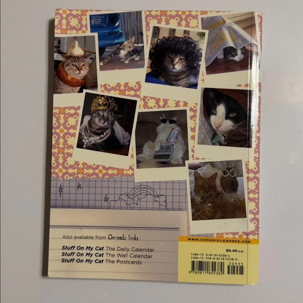 Stuff on My Cat Book - Multicolor